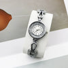 Women's Casual Metal And Stainless Steel Quartz Bracelet Watch With Round Dial