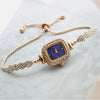 Women's Casual Quartz Square Alloy And Stainless Steel Bracelet Watch