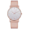 Women's Casual Quartz Watch With Alloy Case Silicone Strap And Round Dial