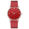 Women's Casual Quartz Watch With Alloy Case Silicone Strap And Round Dial
