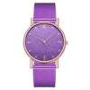 Women's Casual Quartz Watch With Alloy Case Silicone Strap And Round Dial