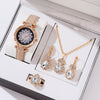 Women's Casual Quartz Watch With Round Dial Pin Buckle Imitation Leather Strap And Alloy Case