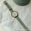Women's Casual Round Alloy Case Quartz Watch With Ordinary Glass Mirror And Ins Style