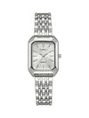 Women's Casual Square Alloy And Stainless Steel Band Fashion Quartz Watch