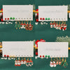 Women’s Christmas Alloy Drop Earrings Set With Santa Claus Christmas Tree Gift Box Elk And Other Festive Motifs Electroplated Design