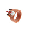 Women's Christmas Cartoon Resin Ring With Tree And Elk Motifs Geometric Dripping Oil Finish