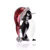 Women's Christmas Penguin Brooch Pin With Rhinestone Detailing And Electroplated Alloy Animal Jewelry Design