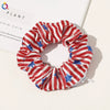 Women's Cloth And Pu Handmade Zipper Large Intestine Hair Ring Hair Accessories