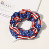 Women's Cloth And Pu Handmade Zipper Large Intestine Hair Ring Hair Accessories