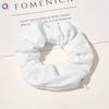 Women's Cloth And Pu Handmade Zipper Large Intestine Hair Ring Hair Accessories