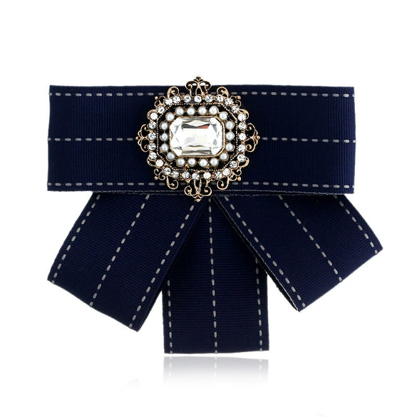 Women's Cloth Bow Tie Brooch Clothing Accessories