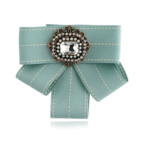 Women's Cloth Bow Tie Brooch Clothing Accessories