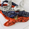 Women's Cloth Geometric Deformed Rabbit Ear Headband Insect Retro Style