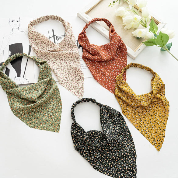 Women's Cloth Geometric Triangle Headband For Spring