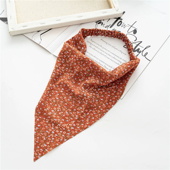 Women's Cloth Geometric Triangle Headband For Spring