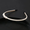 Women's Cloth Handmade Floral Plaid Hair Hoop Headband Hair Accessories