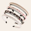 Women's Cloth Handmade Floral Plaid Hair Hoop Headband Hair Accessories