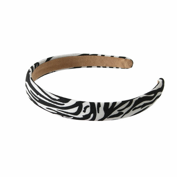 Women's Cloth Handmade Floral Plaid Hair Hoop Headband Hair Accessories