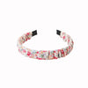 Women's Cloth Handmade Floral Plaid Hair Hoop Headband Hair Accessories