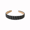 Women's Cloth Handmade Floral Plaid Hair Hoop Headband Hair Accessories