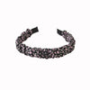 Women's Cloth Handmade Floral Plaid Hair Hoop Headband Hair Accessories