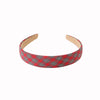 Women's Cloth Handmade Floral Plaid Hair Hoop Headband Hair Accessories