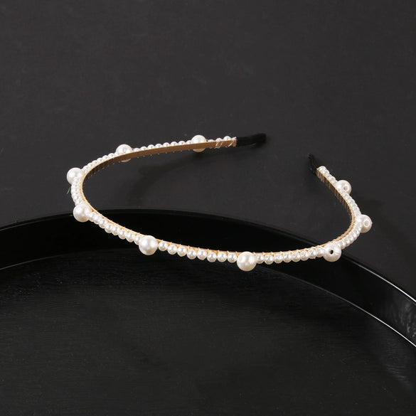 Women's Cloth Handmade Floral Plaid Hair Hoop Headband Hair Accessories