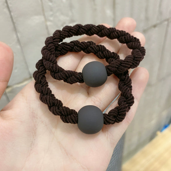 Women's Cloth Handmade High Elasticity Twist Braid Headband Hair Band Hair Accessories