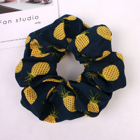 Women's Cloth Handmade Large Intestine Hair Ring