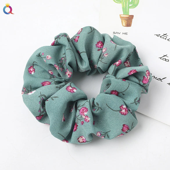 Women's Cloth Handmade Large Intestine Hair Ring