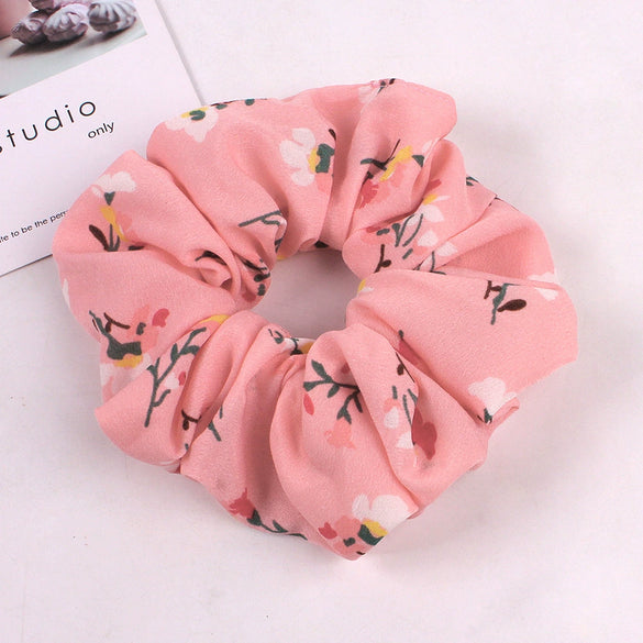 Women's Cloth Handmade Large Intestine Hair Ring