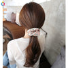 Women's Cloth Handmade Large Intestine Hair Ring