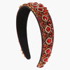 Women's Cloth Headband Fashion Retro Baroque Style Set With Diamonds