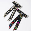 Women's Cloth Retro Geometric Diamond Flocking Onecharacter Clip Hair Accessories