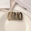 Women's Cloth Rubber Band Hair Tie High Elastic Handmade Geometric Style
