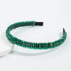 Women's Cloth Woven Crystal Hair Hoop