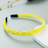 Women's Cloth Woven Crystal Hair Hoop