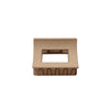 Women's Coffee Brown Frosted Shark Hair Clip Handmade Fashion Hair Accessory In Ps Abs And Pc