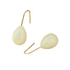 Women's Colorful Oildrip Nonfading Titanium Steel And Stainless Steel 18K Electroplated Drop Shape Earrings