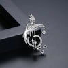 Women's Colorful Phoenix Brooch With Microinlaid Zircon Electroplated Copper Animal Jewelry Accessory