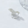 Women's Conch Ring Alloy Wave Pattern Electroplated Summer Beach Ocean Style