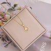 Women's Constellation Metal Pendant Necklace With Micro Inlay Full Diamond And Electroplating