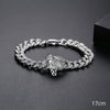 Women's Copper Animal Zodiac Bracelet With Zircon Inlay And Link Chain Fashion Jewelry