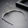 Women's Copper Crown Hair Hoop With Microinlaid Zircon Elegant Wedding And Dinner Hair Accessory Gift