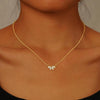 Women's Copper Double Oval Layered Pendant Choker Necklace With Geometric Design And Electroplated Finish Versatile Fashion Jewelry