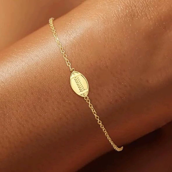 Women's Copper Geometric Bracelet With Electroplated Finish Sporty Casual Fashion Wrist Chain