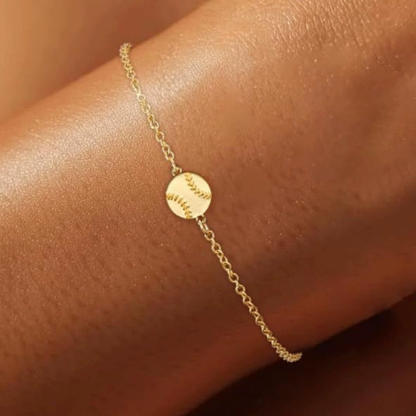Women's Copper Geometric Bracelet With Electroplated Finish Sporty Casual Fashion Wrist Chain
