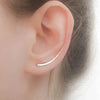 Women's Copper Geometric Personality Earrings With Electroplating Design