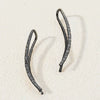 Women's Copper Geometric Personality Earrings With Electroplating Design