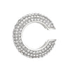 Women's Copper Inlaid Zircon Geometric Ushaped Cring Cshaped Ear Clips